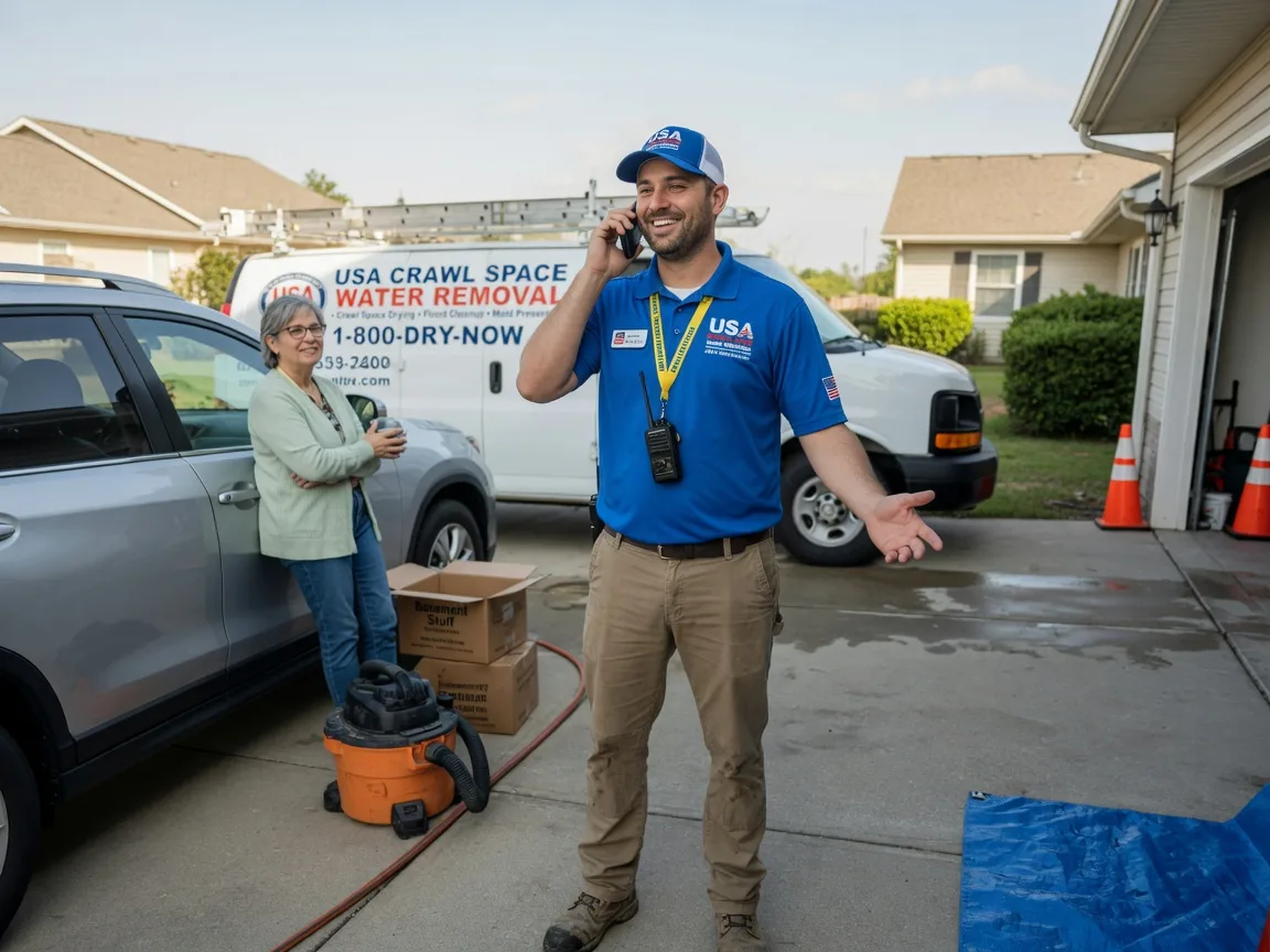 Crawl Space Water Removal Goldonna, LA FAQs